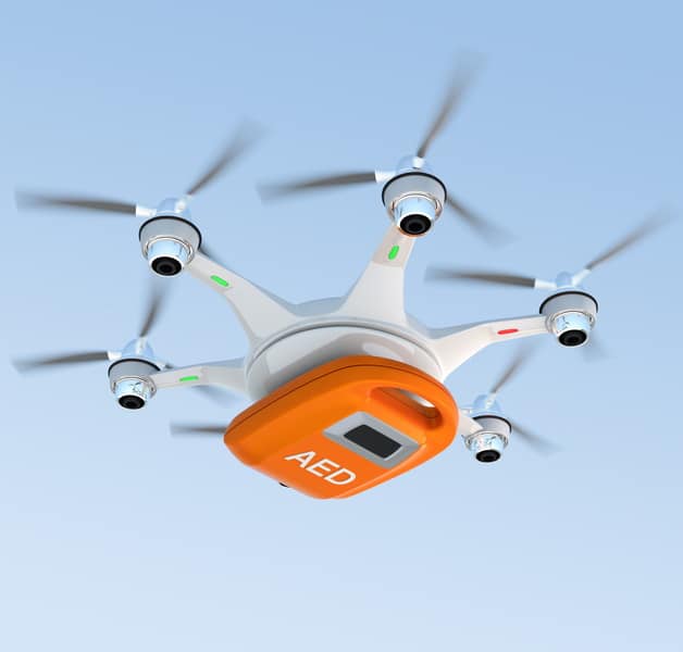 Infarto e tecnologia: un Drone ti salverà la vita